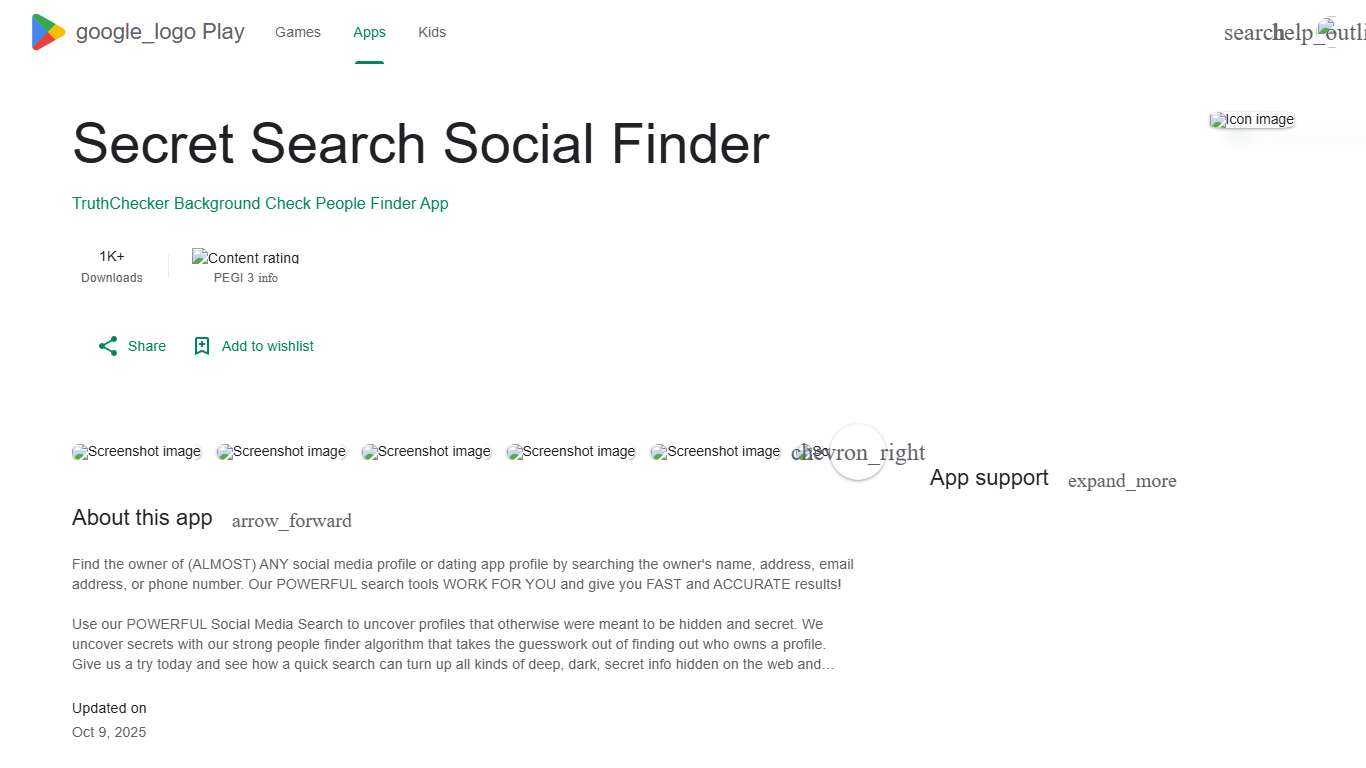 Secret Search Social Finder - Apps on Google Play