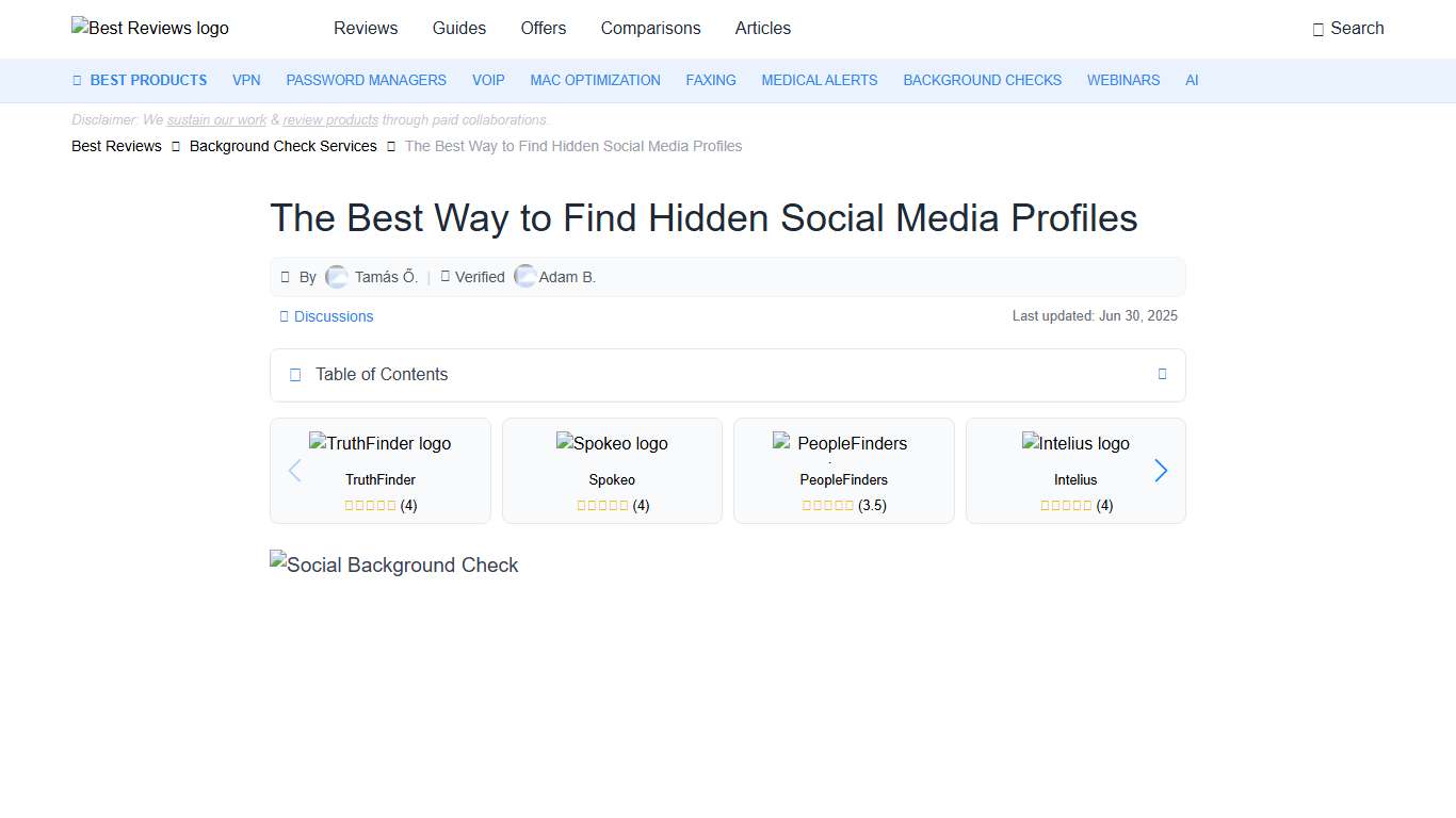 The Best Way to Find Hidden Social Media Profiles - Best Reviews